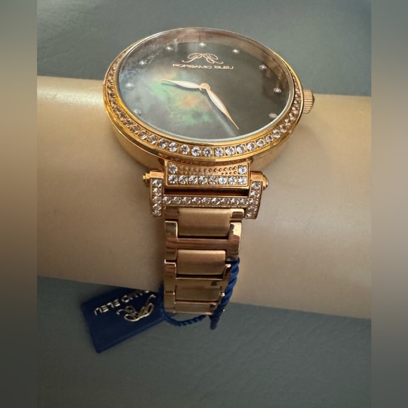 NIB Porsamo Bleu Chantal Topaz Watch - Picture 8 of 10